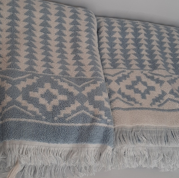 Pendleton Woolen Mills Sundown Cotton 2 Bath Towel 2 Hand Towel Set - Picture 9 of 15